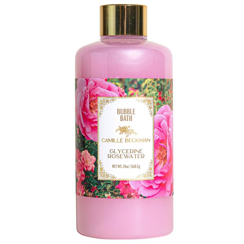 Camille Beckman Bubble Bath, Glycerine Rosewater, 13 Ounce - Image 1